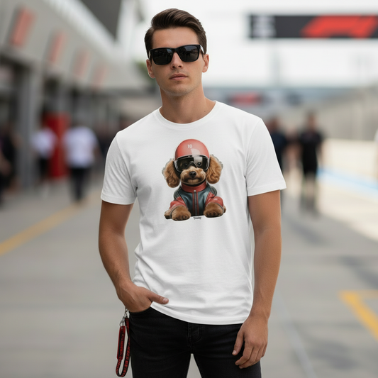 Simba Racing Dog T-Shirt