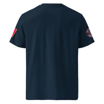View the rear of the navy Max Verstappen T-Shirt. A must-have for any F1 fan and petrol head.