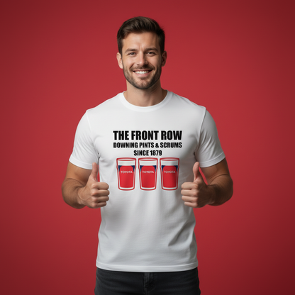 Munster Nostalgic Rugby T-Shirt – The Front Row Downing Pints & Scrums Since 1879
