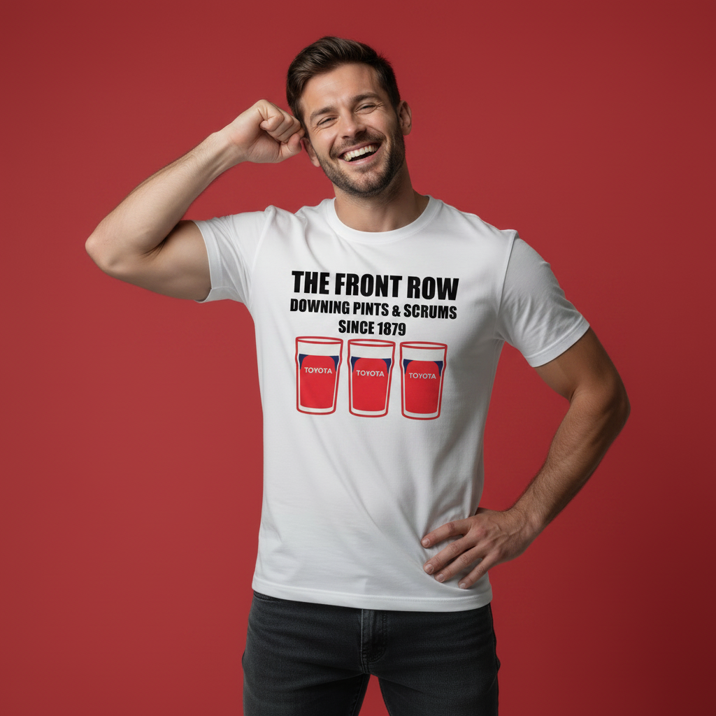 Munster Nostalgic Rugby T-Shirt – The Front Row Downing Pints & Scrums Since 1879