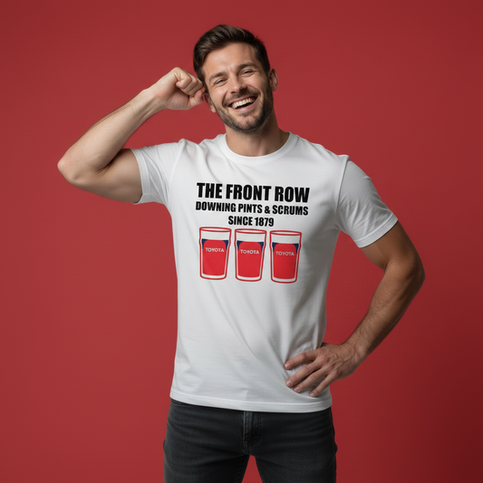 Munster Nostalgic Rugby T-Shirt – The Front Row Downing Pints & Scrums Since 1879