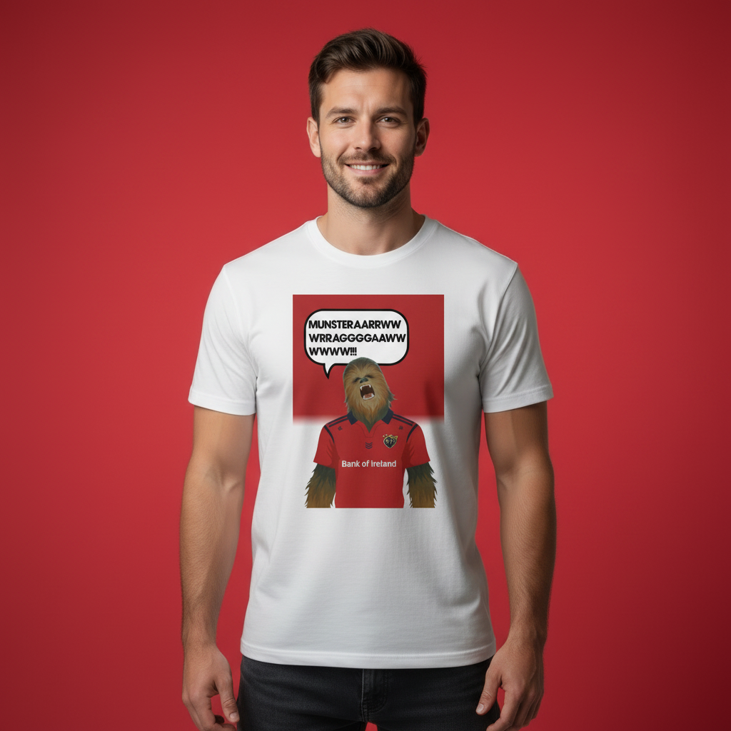 Munster Wookiee Warrior Rugby T-Shirt