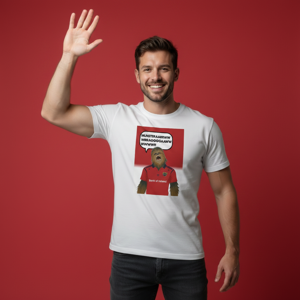 Munster Wookiee Warrior Rugby T-Shirt