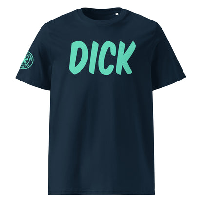 Navy DICK car t-shirt perfect for Caffeine and Machine.