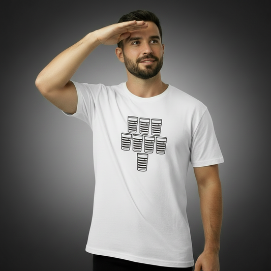 Old Belvedere RFC Scrum Down Down Pints T-Shirt