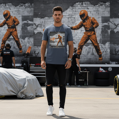 Papaya Series: BOX BOX Graffiti Street Art T-Shirt