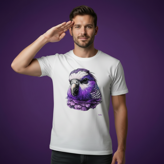 Budgie T-Shirt Large Front Print 1