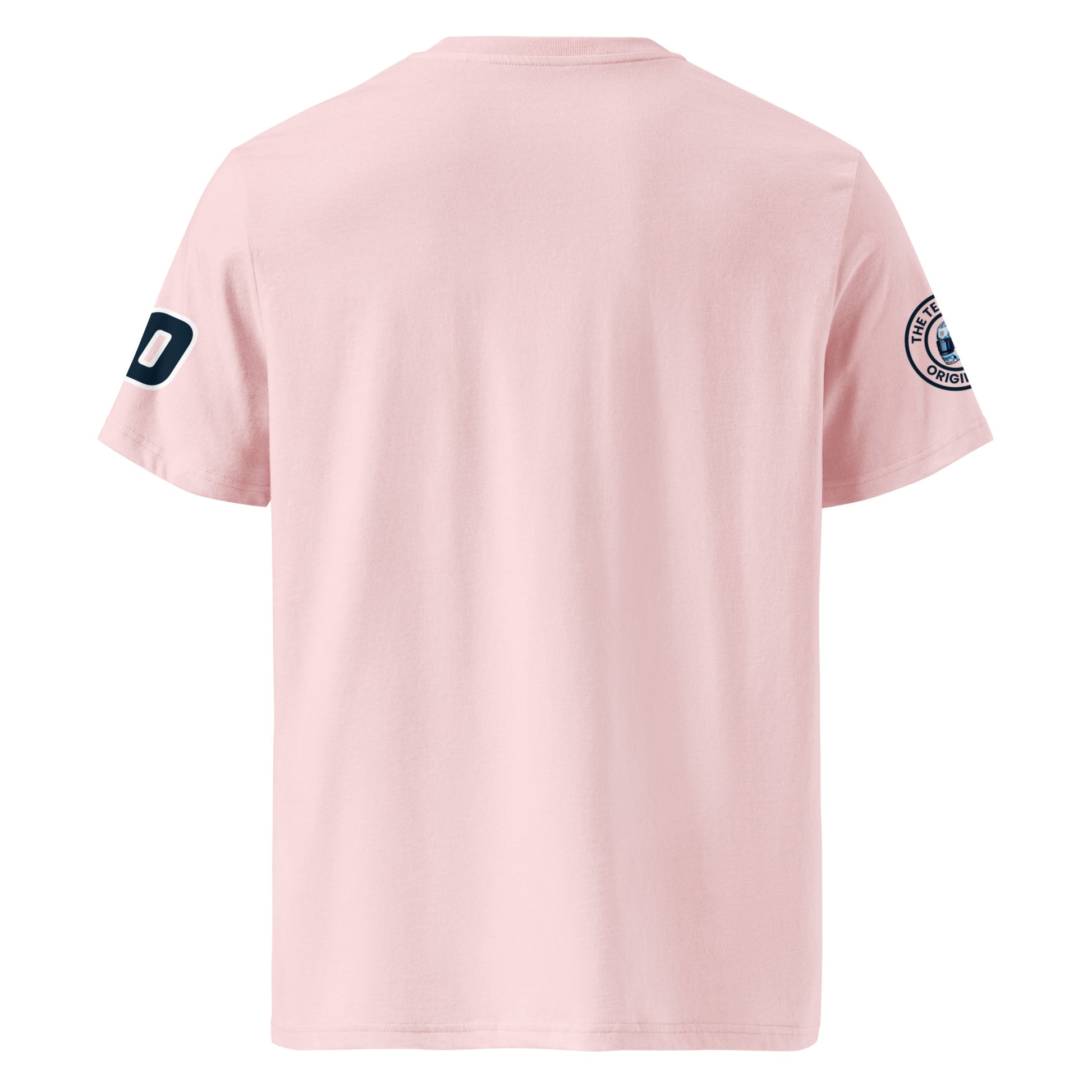 View the rear of the pink Pierre Gasly T-Shirt. A must-have for any F1 fan and petrol head.