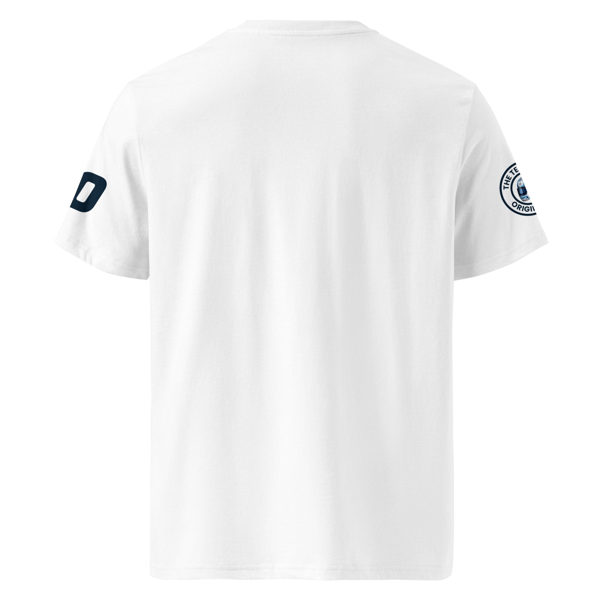 View the rear of the white Pierre Gasly T-Shirt. A must-have for any F1 fan and petrol head.