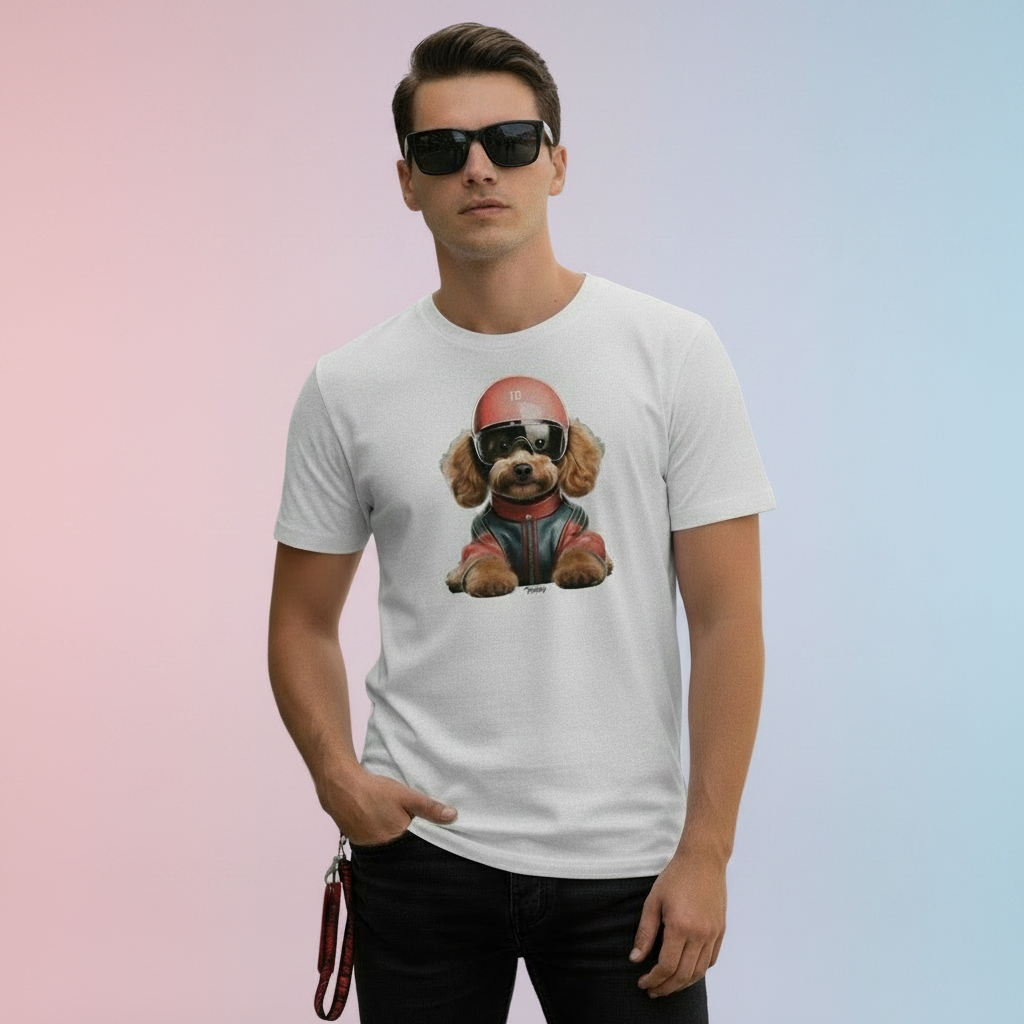 Simba Racing Dog T-Shirt