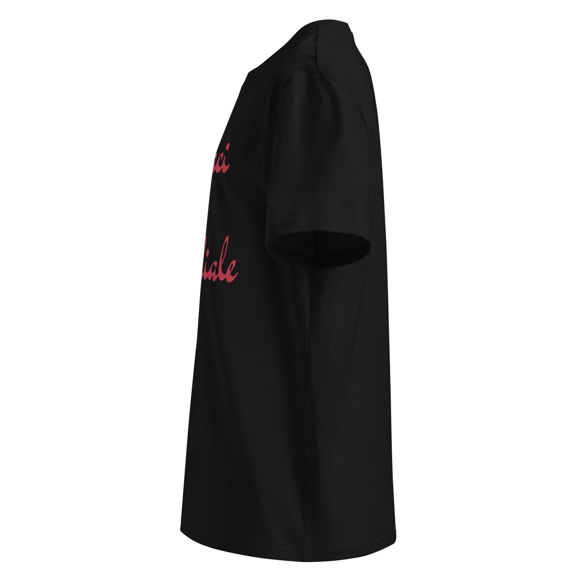 Portaci il Mondiale T-shirt black left side – Italian motorsport shirt for Ferrari fans