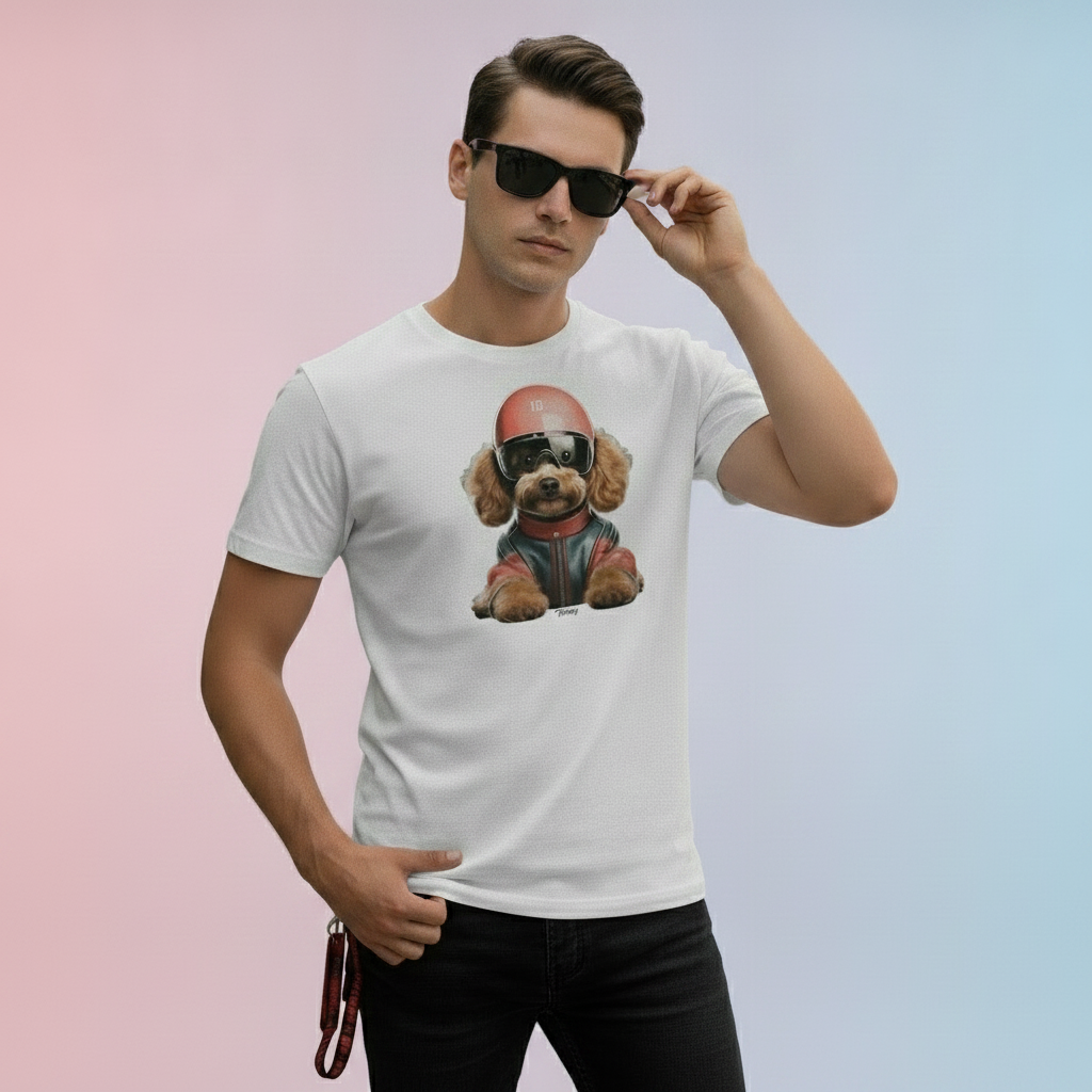 Simba Racing Dog T-Shirt