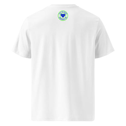 Rear view featuring TheTeeShop logo in Racing Bulls colours – subtle and stylish.