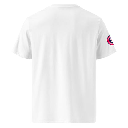 Explore the rear view of our I Had to Block Christian on WhatsApp White T-Shirt, perfect for F1 enthusiasts and motorsport fans.