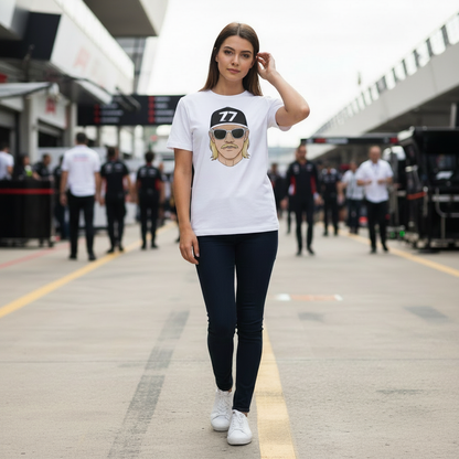 Race Dude Portrait T-Shirt