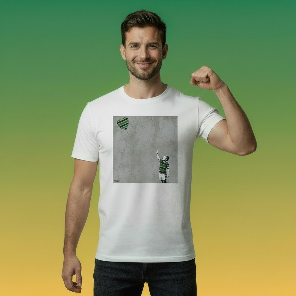 Northampton Saints Rugby Boy Dreams Street Art T‑Shirt