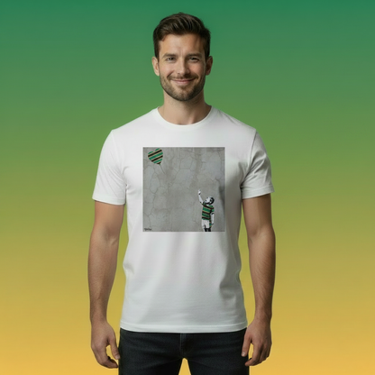 Northampton Saints Rugby Boy Dreams Street Art T‑Shirt