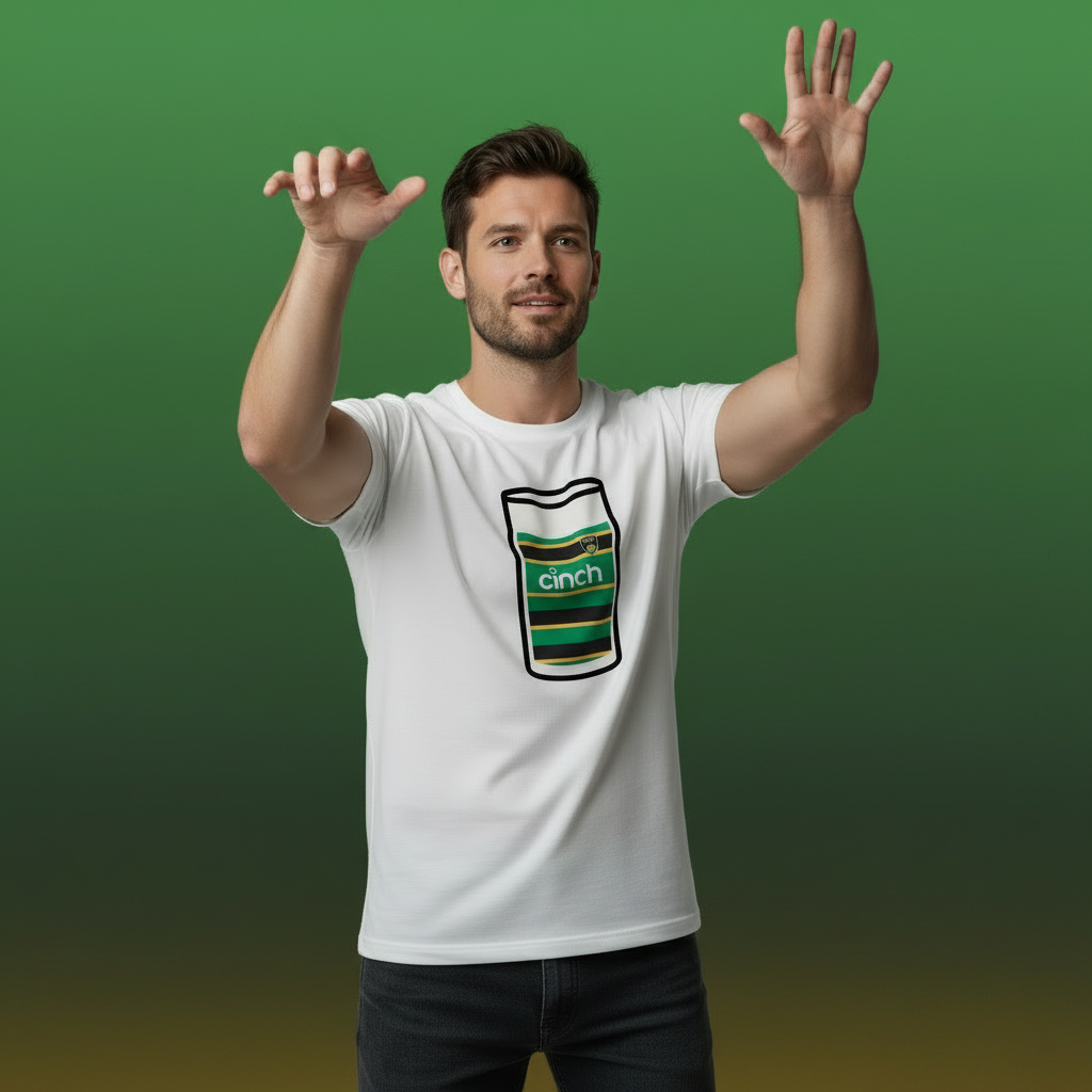 Northampton Saints Mega Pint Rugby T-Shirt
