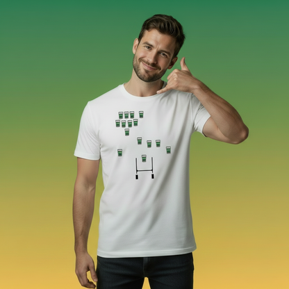 Northampton Saints Team Pints Rugby T-Shirt