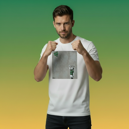 Northampton Saints Rugby Boy Dreams Street Art T‑Shirt with Halo