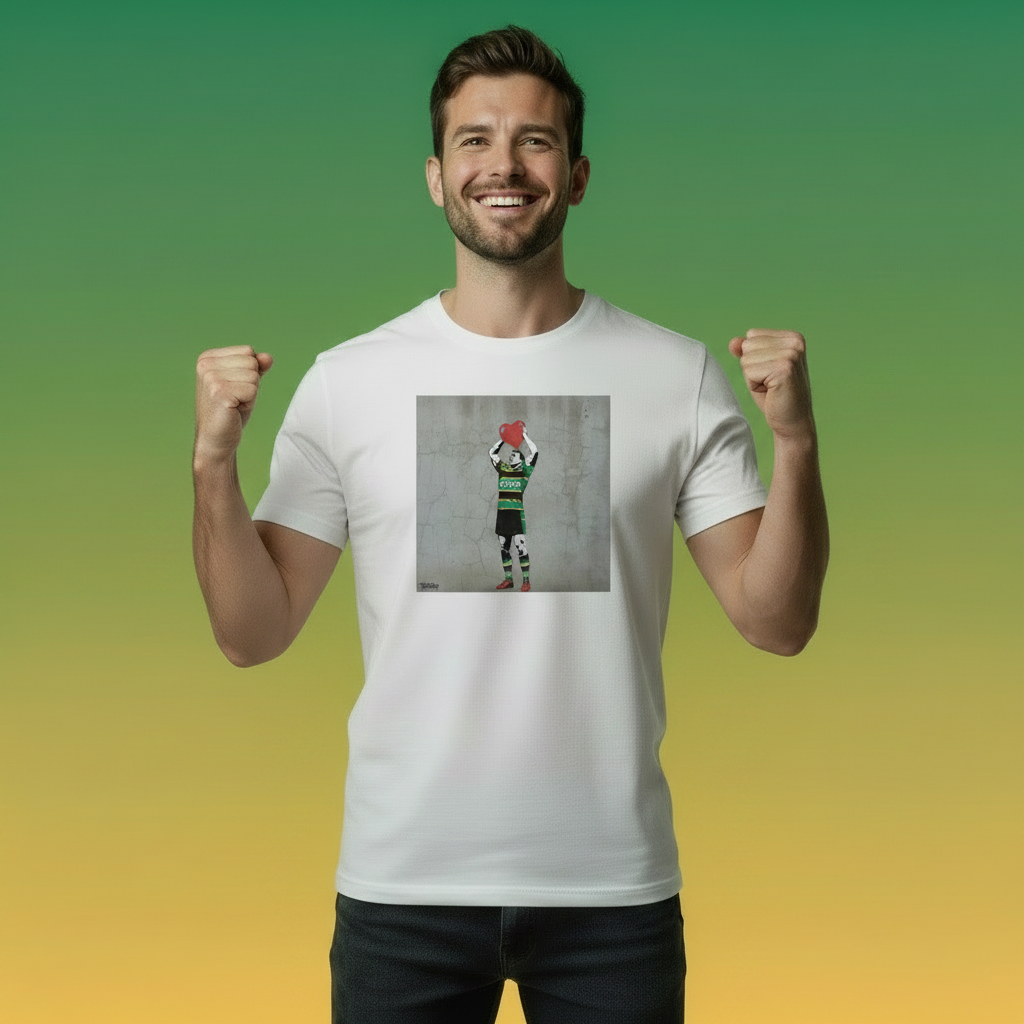 Northampton Saints Hooker Street Art Rugby T‑Shirt
