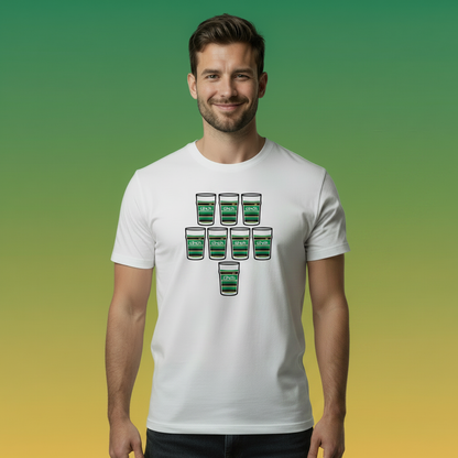 Northampton Saints Scrum Down Down Pints T-Shirt