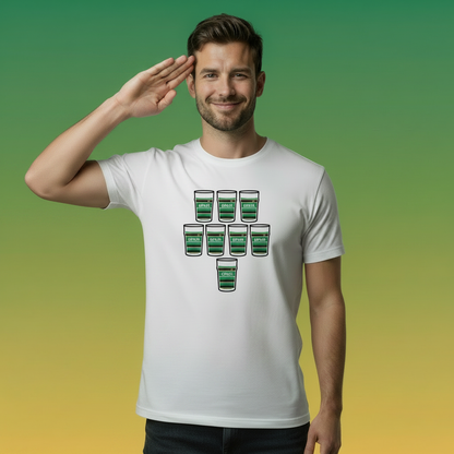 Northampton Saints Scrum Down Down Pints T-Shirt
