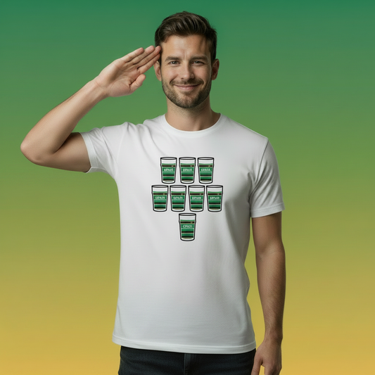Northampton Saints Scrum Down Down Pints T-Shirt