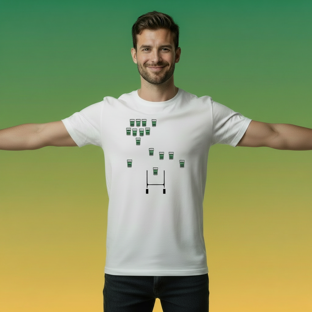 Northampton Saints Team Pints Rugby T-Shirt