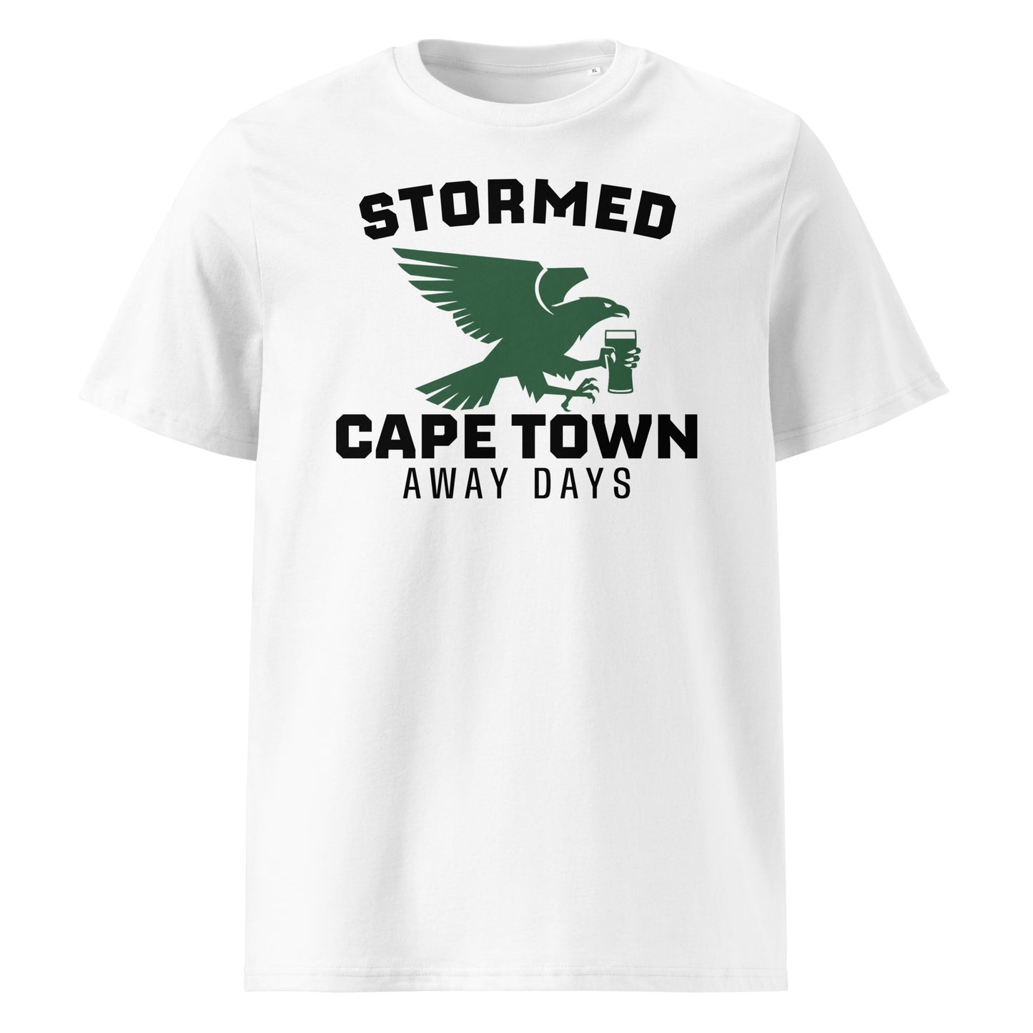 Stormed Cape Town Away Days rugby t-shirt for Connacht fans white