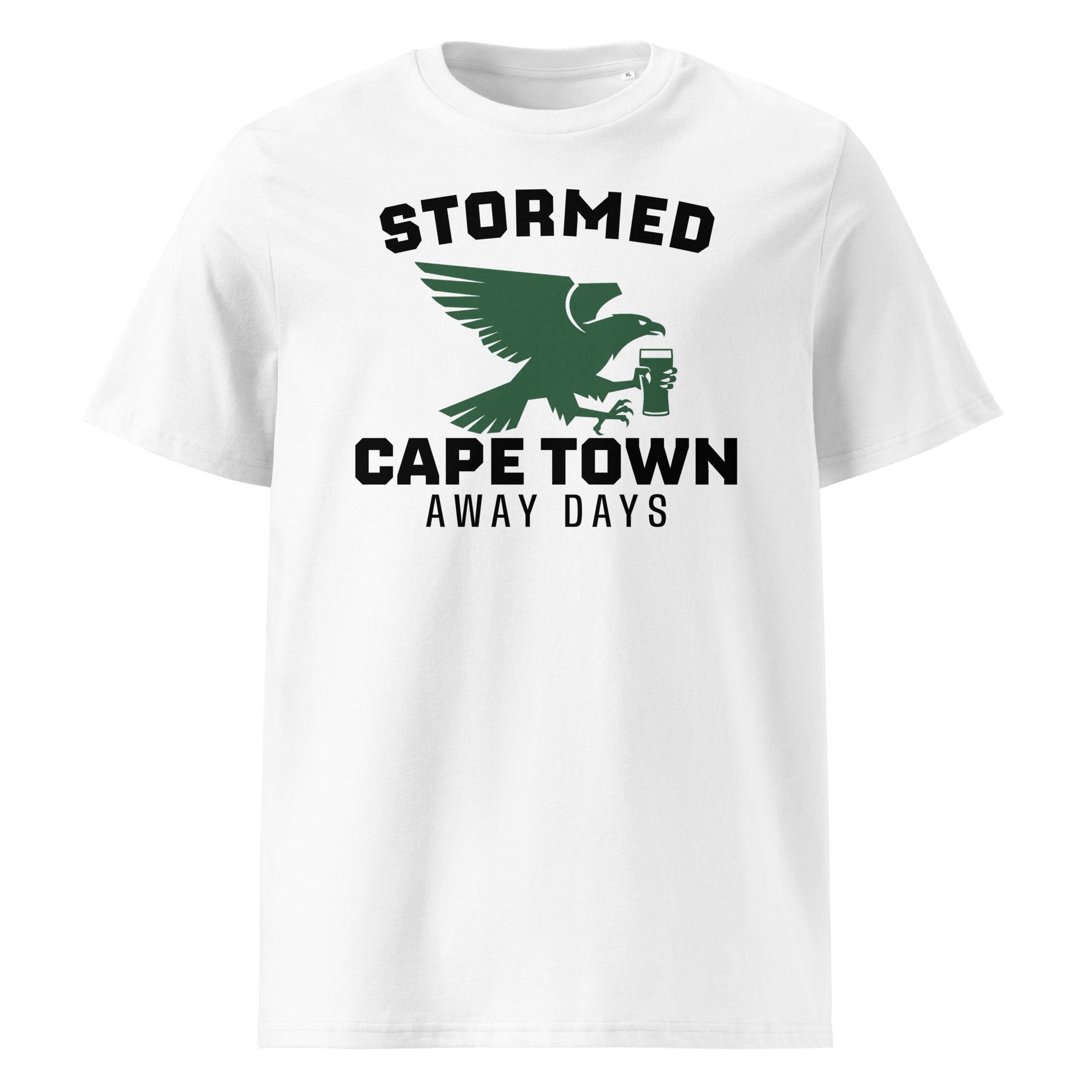Stormed Cape Town Away Days rugby t-shirt for Connacht fans white