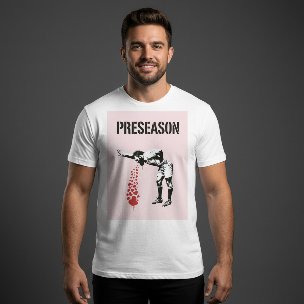 PRESEASON Rugby T‑Shirt - Misty Rose