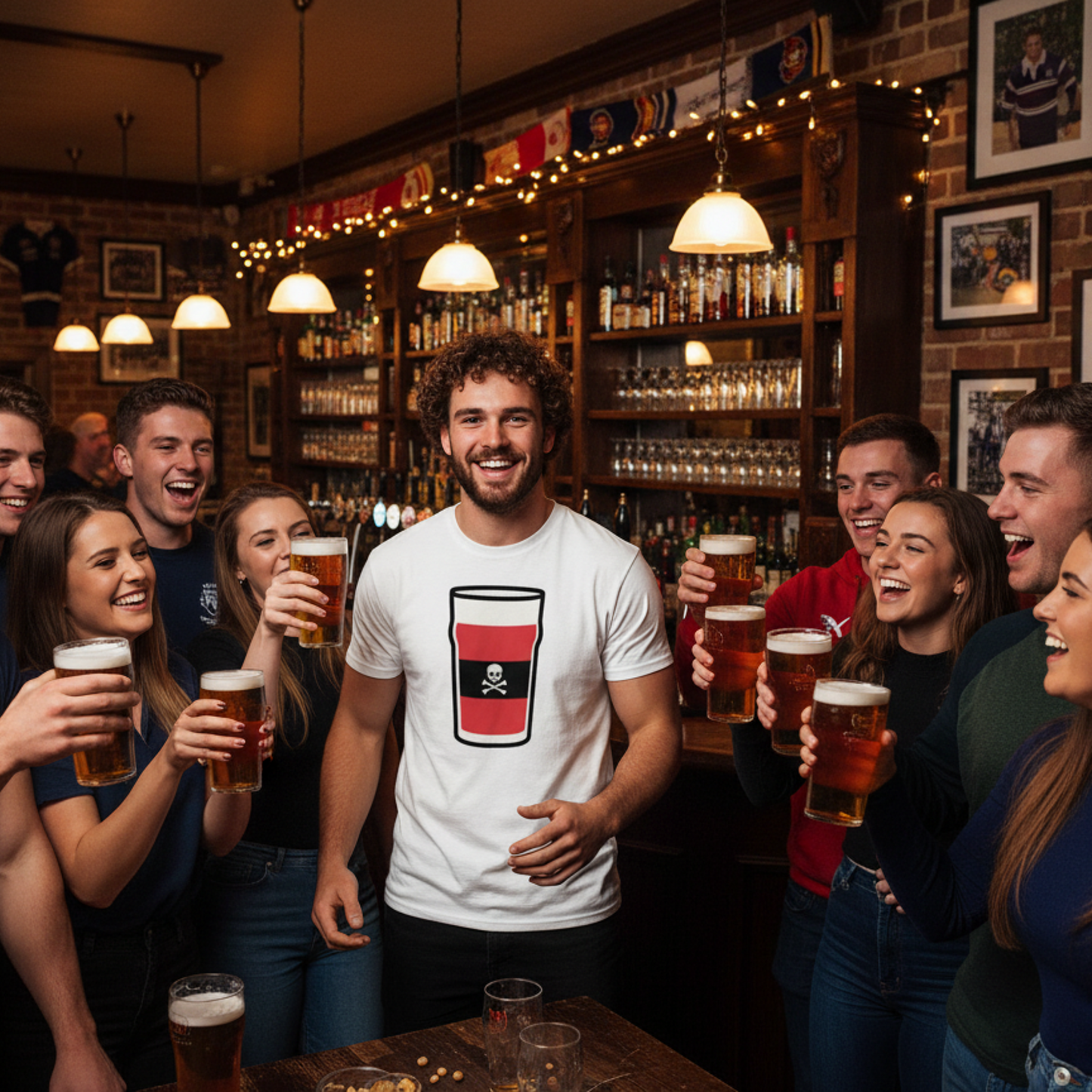UCC Mega Pint Rugby T-Shirt