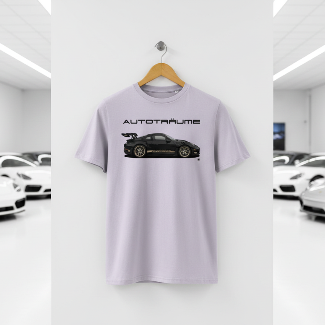 Autoträume 1.0 – Black with Gold Detail GT3 RS T-Shirt