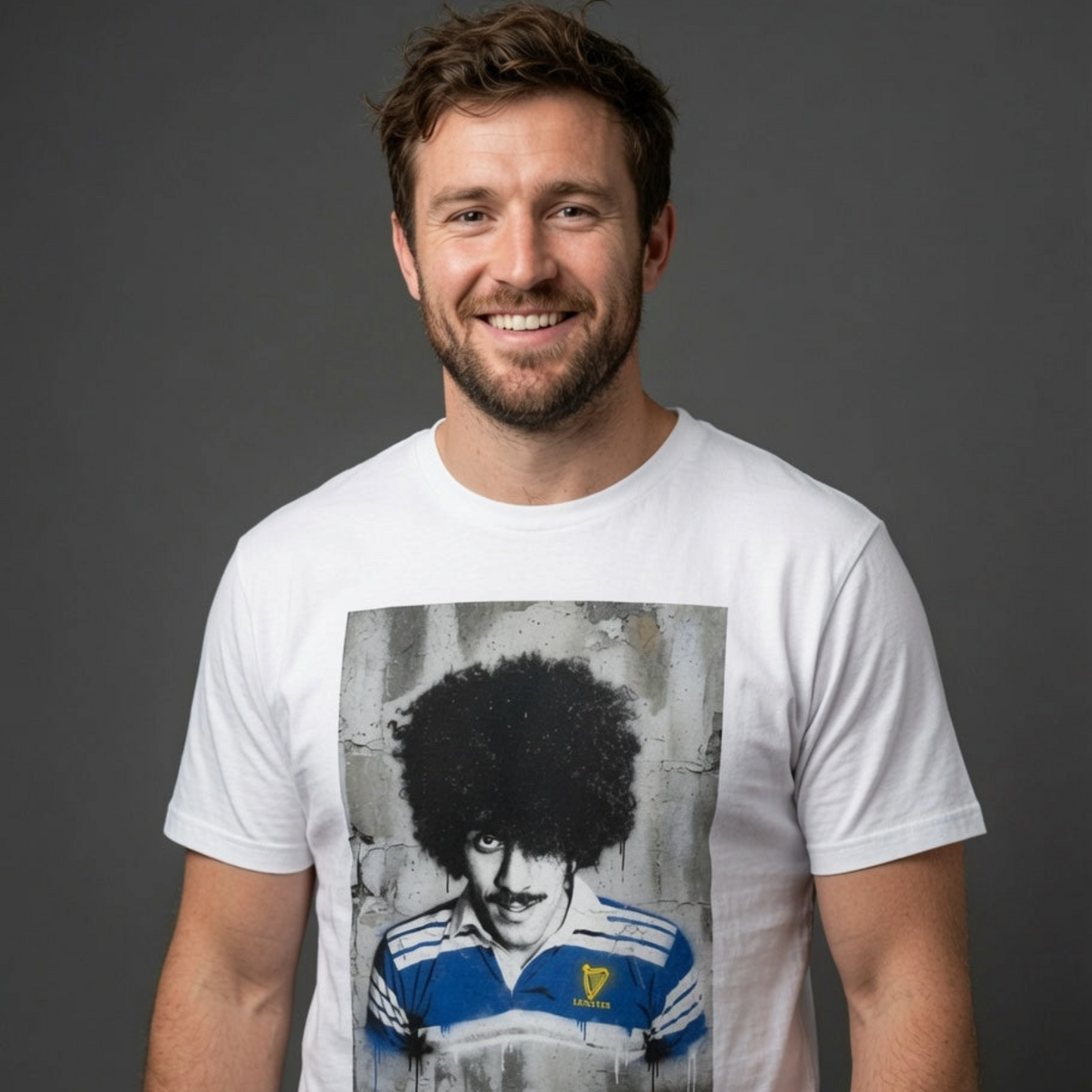 Leinster Legends - The Bassline Rebel Rugby T-Shirt