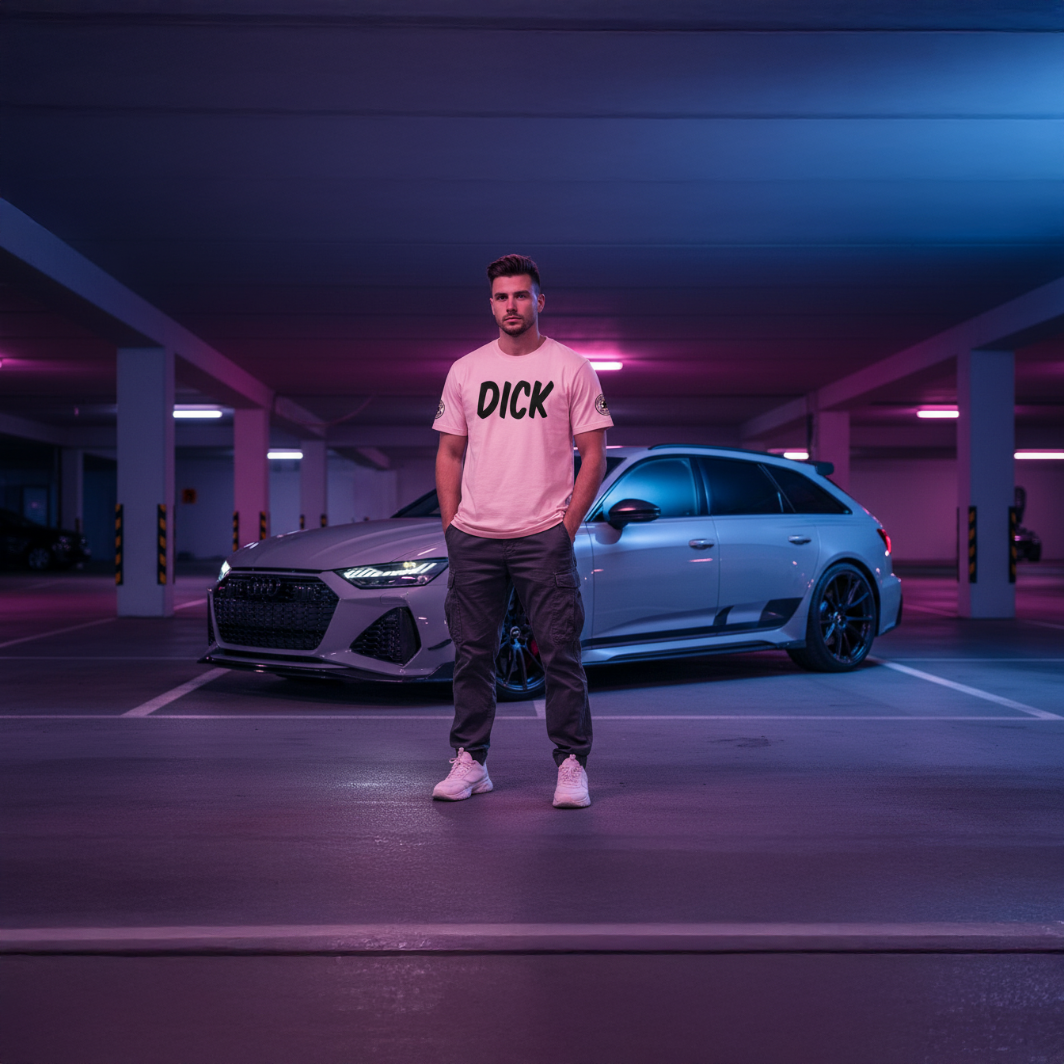 DICK (Black Lettering) Car Meet T-Shirt