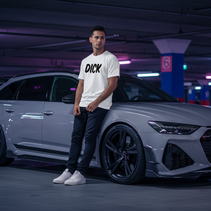 DICK (Black Lettering) Car Meet T-Shirt