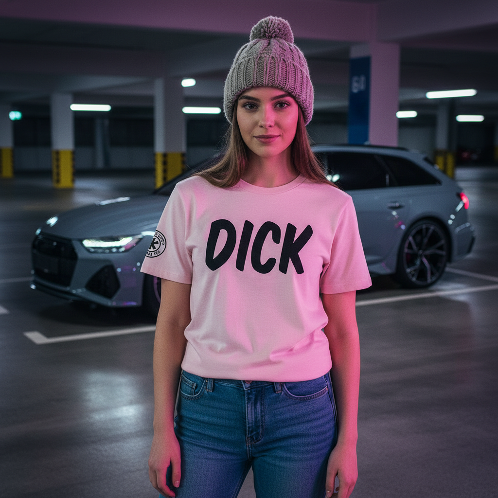 DICK (Black Lettering) Car Meet T-Shirt