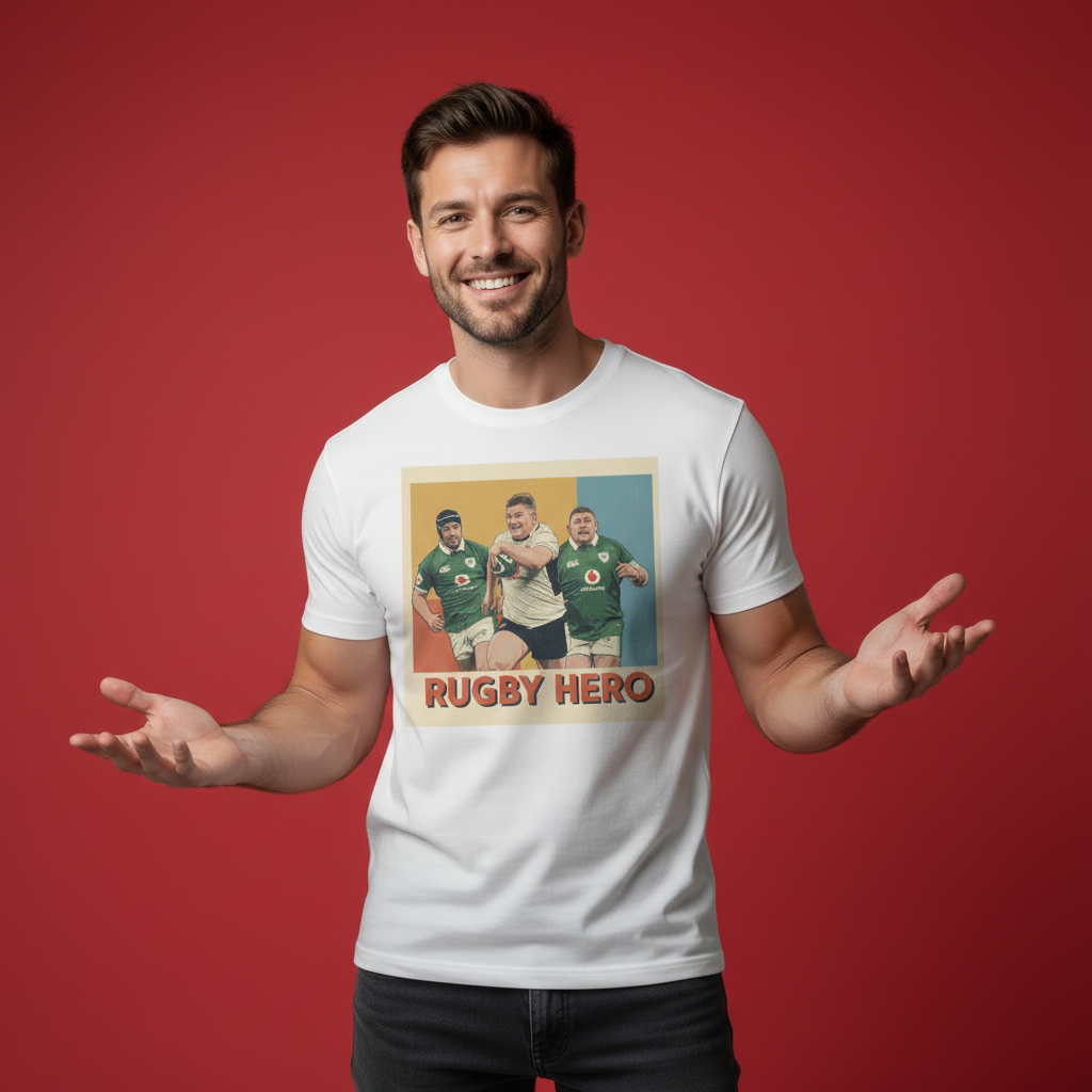 Rugby Hero - Rhys Carré Edition T-Shirt