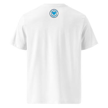 Back of the tee featuring TheTeeShop logo in Williams Blue – subtle and stylish.