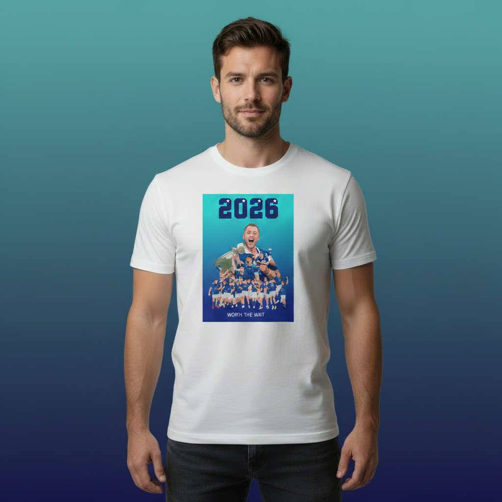 St Marys Worth The Wait Rugby T-Shirt (Front Print)