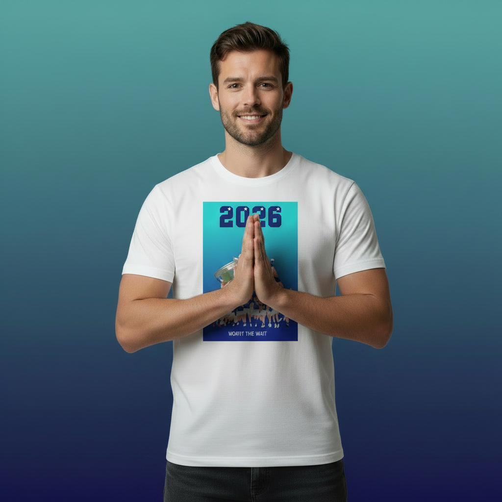 St Marys Worth The Wait Rugby T-Shirt (Front Print)