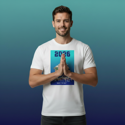 St Marys Worth The Wait Rugby T-Shirt (Front Print)