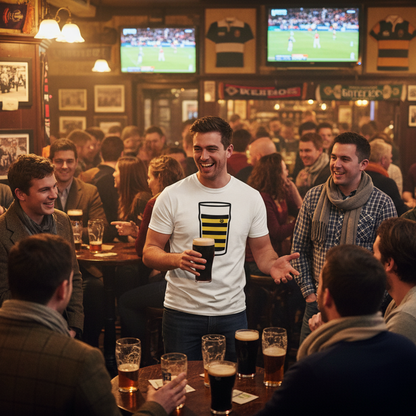 Young Munster Mega Pint Rugby T-Shirt