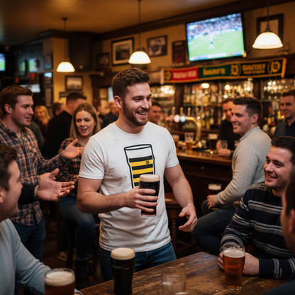 Young Munster Mega Pint Rugby T-Shirt