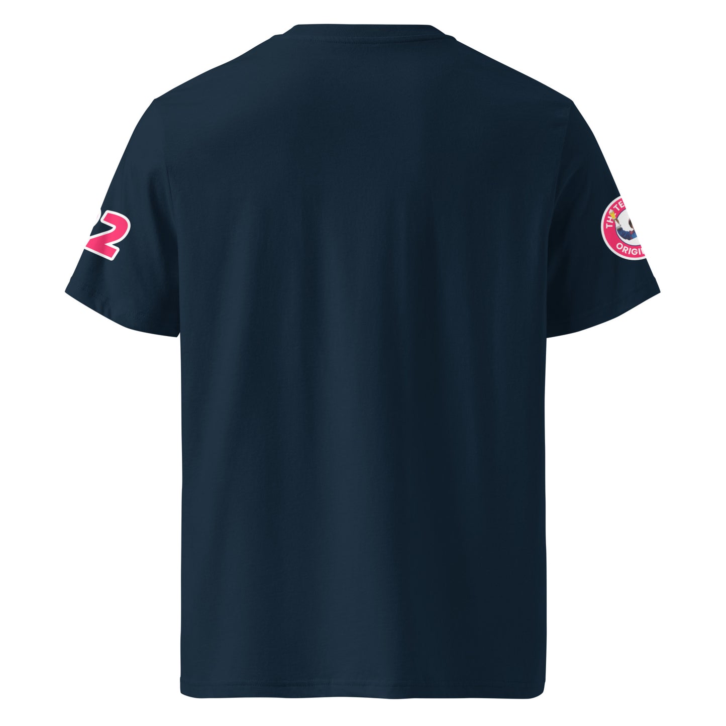 Rear view of the Yuki Tsunoda Red Bull T-Shirt in navy, offering a full look at the stylish design.