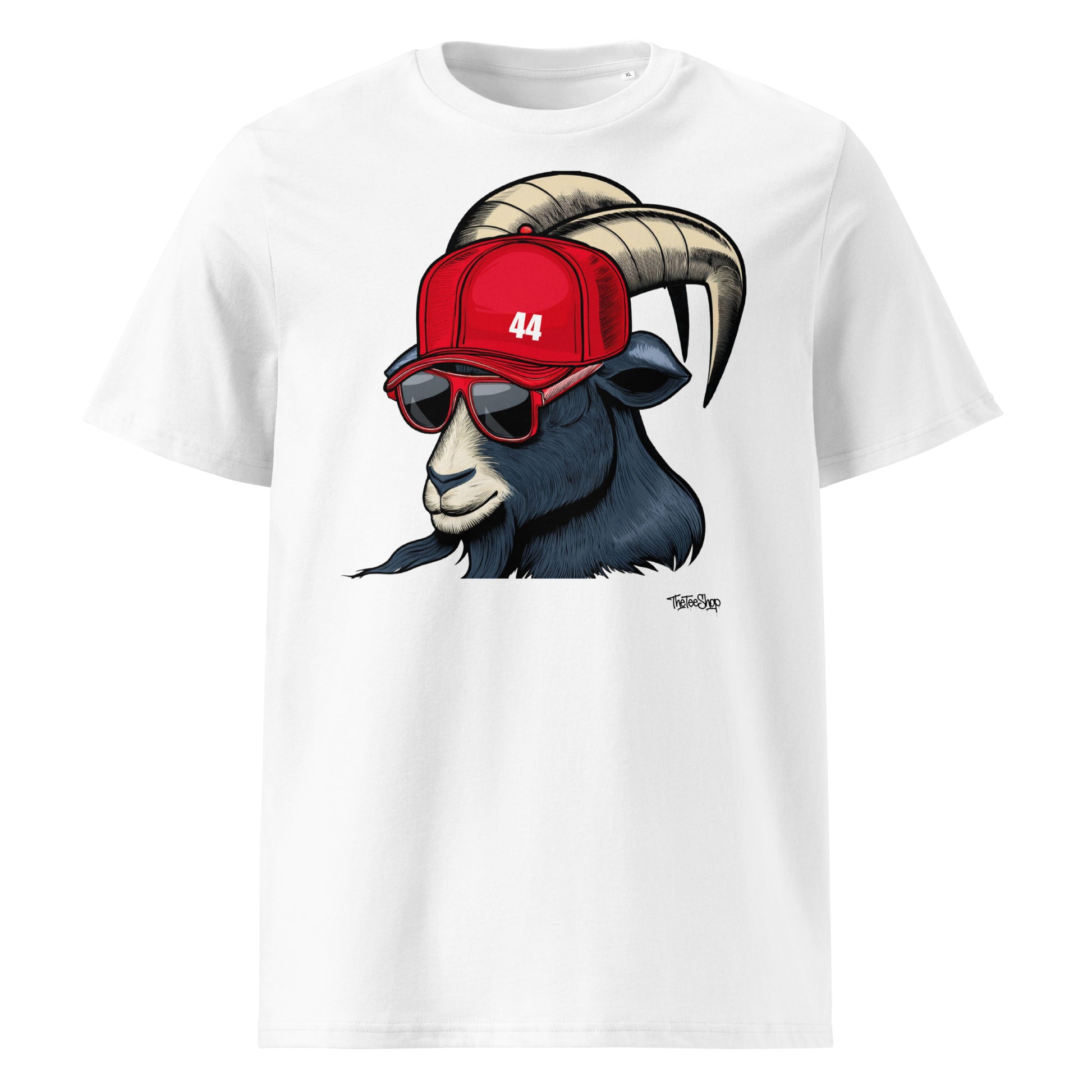 This front view shows the goat art work that celebrates Lewis Hamilton and his F1 career.