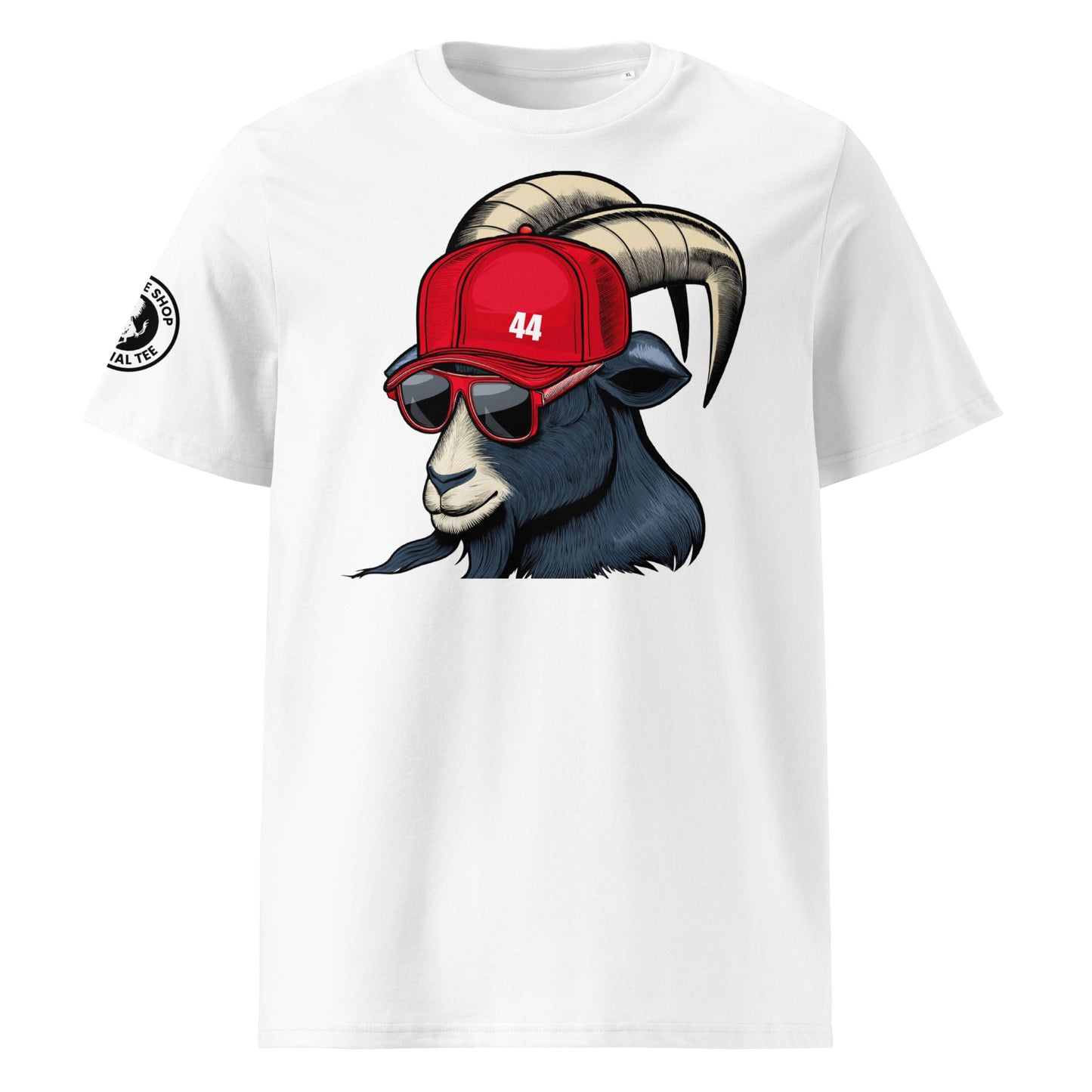 This front view shows the goat art work that celebrates Lewis Hamilton and his F1 career.