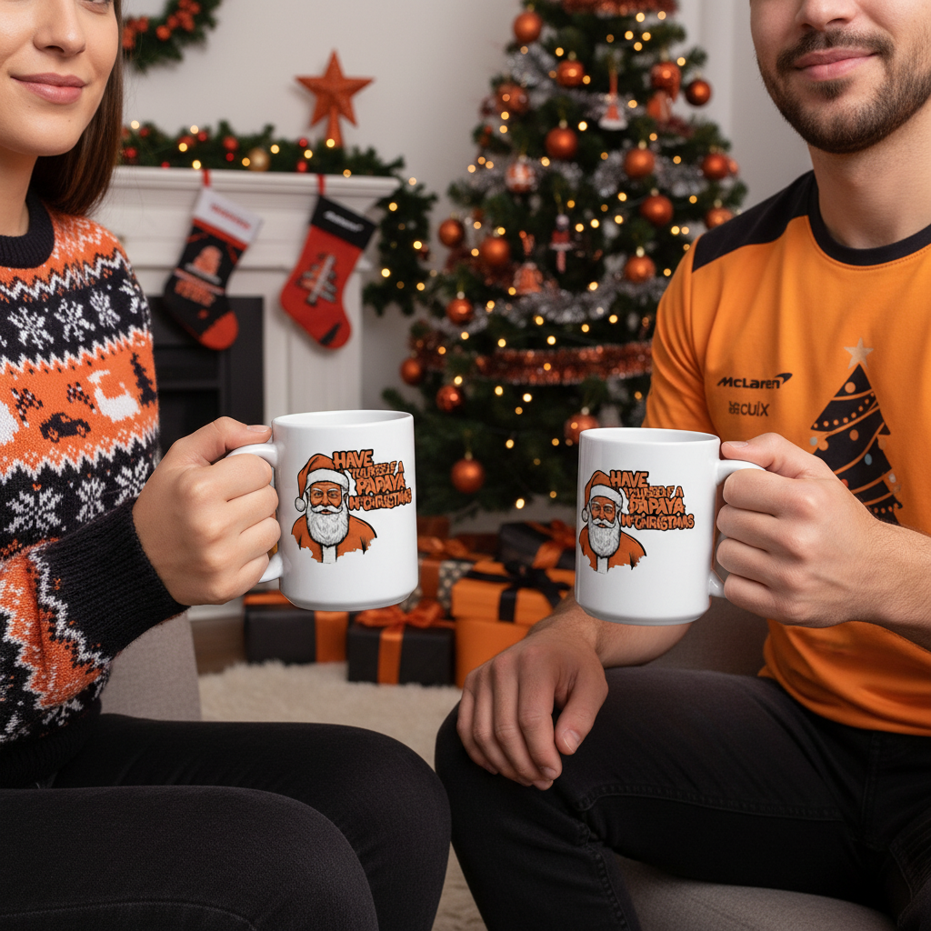 Papaya McChristmas Mug