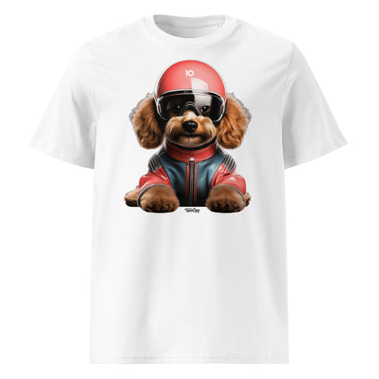 A front shot of the Simba Gasly T-Shirt in white.